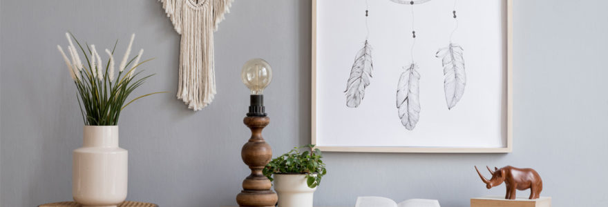 décoration en bois